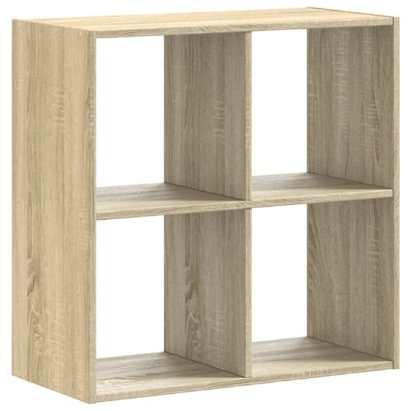 vidaXL skab 68,5x32x68,5 cm konstrueret træ sonoma-eg