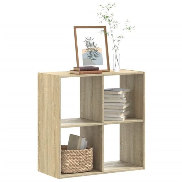 vidaXL skab 68,5x32x68,5 cm konstrueret træ sonoma-eg