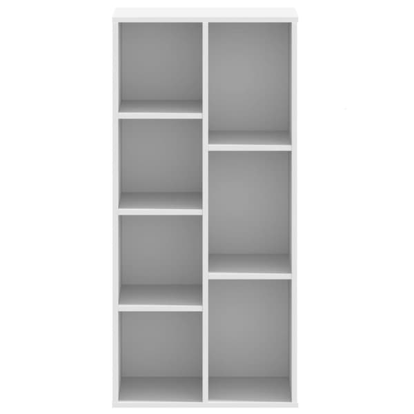 vidaXL bogreol 50x25x105 cm konstrueret træ hvid