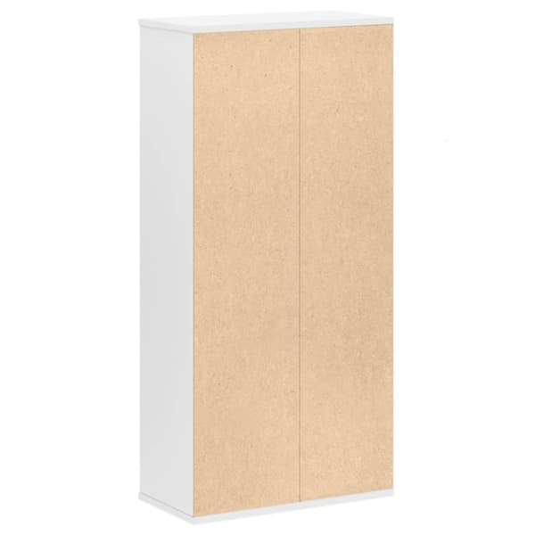 vidaXL bogreol 50x25x105 cm konstrueret træ hvid