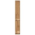 Miniatyrbilde 5 av 10: vidaXL Bokhylle 5 lag artisan eik 80,5x23,5x162,5 cm konstruert tre