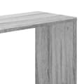 Pikkukuva 7 / 10: vidaXL Kirjahylly 5 tasoa harmaa Sonoma 45x23,5x162,5 cm tekninen puu