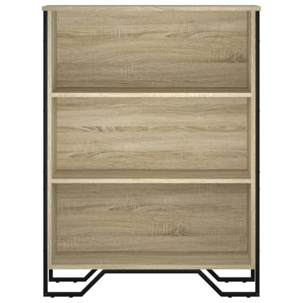 vidaXL Kirjahylly Sonoma-tammi 80x31x106 cm tekninen puu