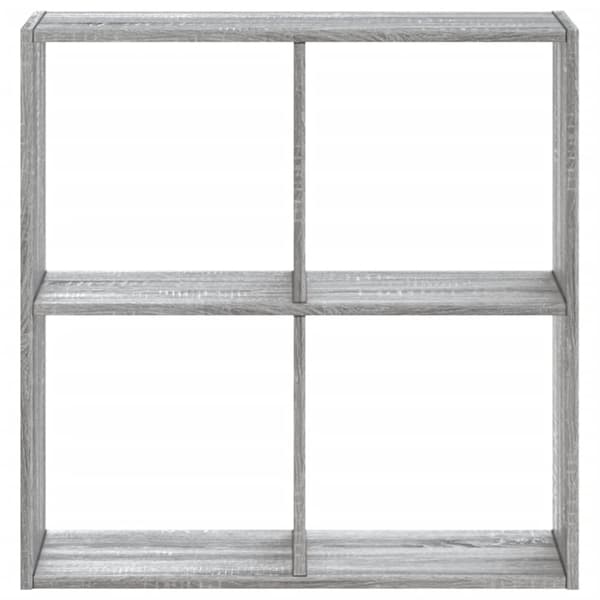 vidaXL skab 68,5x32x68,5 cm konstrueret træ grå sonoma-eg