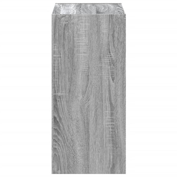 vidaXL skab 68,5x32x68,5 cm konstrueret træ grå sonoma-eg