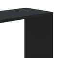 Pikkukuva 7 / 10: vidaXL Kirjahylly 5 tasoa musta 80,5x23,5x162,5 cm tekninen puu