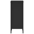 Miniatyrbilde 6 av 11: vidaXL Bokhylle svart 50x31x74,5 cm konstruert tre