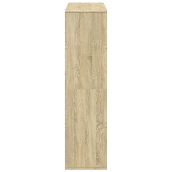 vidaXL Huoneenjakaja Sonoma-tammi 100x33x125,5 cm tekninen puu