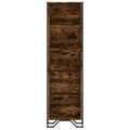 Miniatyrbilde 5 av 11: vidaXL Bokhylle røkt eik 50x31x169 cm konstruert tre