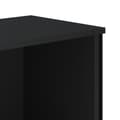 Miniatyrbilde 8 av 11: vidaXL Bokhylle svart 50x31x137,5 cm konstruert tre
