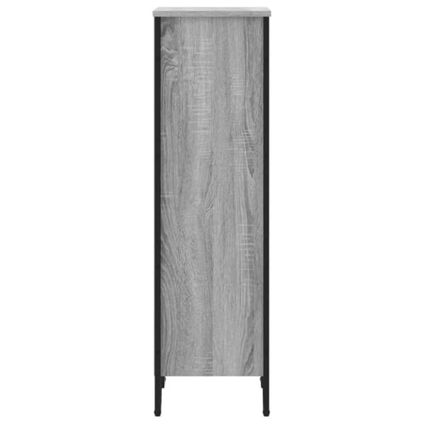 vidaXL bogreol 50x31x106 cm konstrueret træ grå sonoma-eg
