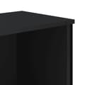 Miniatyrbilde 8 av 11: vidaXL Bokhylle svart 80x31x137,5 cm konstruert tre