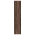 Miniatyrbilde 6 av 11: vidaXL Bokhylle brun eik 80x30x152 cm konstruert tre