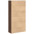 Miniatyrbilde 7 av 11: vidaXL Bokhylle brun eik 80x30x152 cm konstruert tre