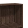 Miniatyrbilde 8 av 11: vidaXL Bokhylle brun eik 80x30x152 cm konstruert tre