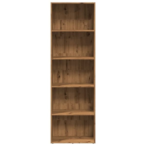 vidaXL Bokhylla ek 60x30x189 cm konstruerat trä