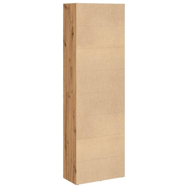 vidaXL Bokhylla ek 60x30x189 cm konstruerat trä