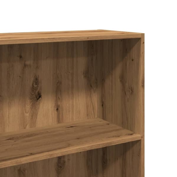 vidaXL Bokhylla ek 60x30x189 cm konstruerat trä