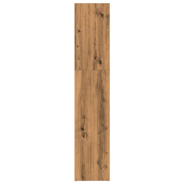 vidaXL bogreol 80x30x152 cm konstrueret træ kunsteg