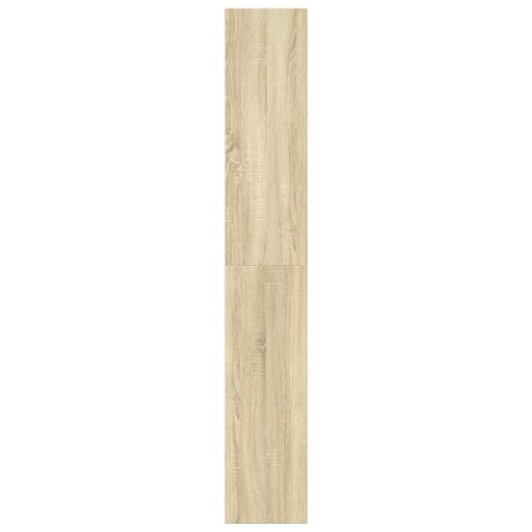 vidaXL bogreol 60x30x189 cm konstrueret træ sonoma-eg