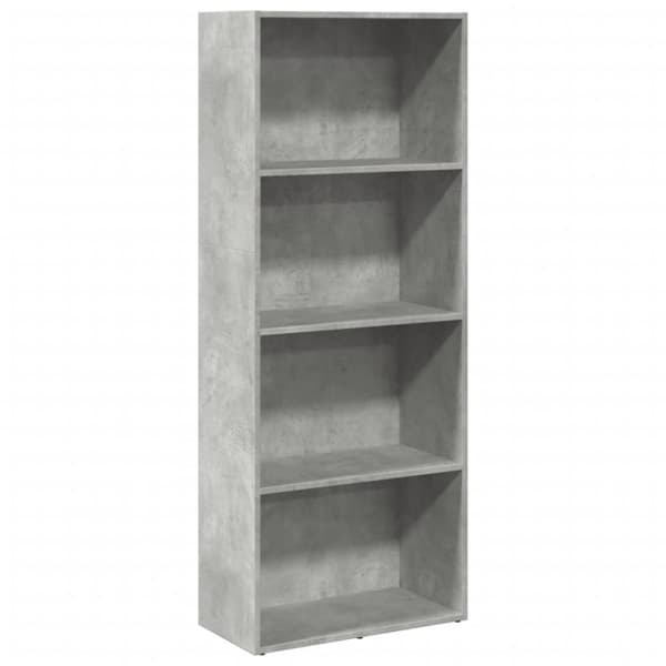 vidaXL bogreol 60x30x152 cm konstrueret træ betongrå