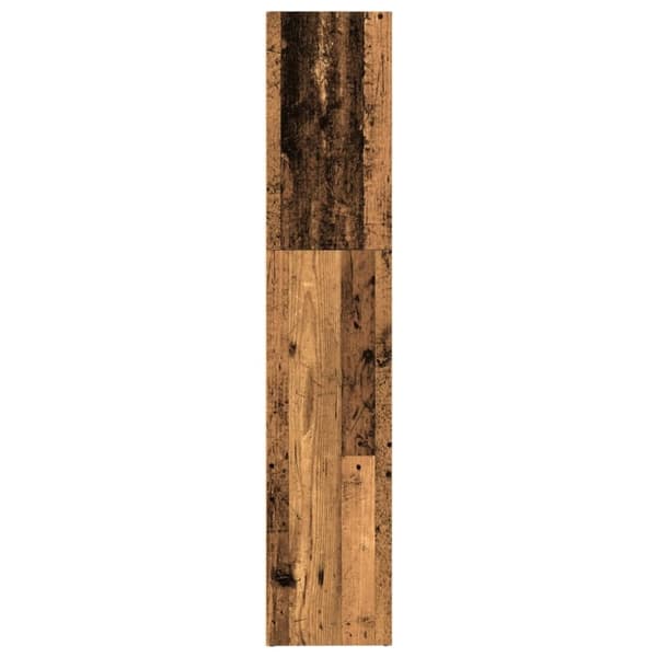 vidaXL bogreol 80x30x152 cm konstrueret træ gammelt trælook
