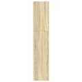 Miniatyrbilde 6 av 11: vidaXL Bokhylle sonoma eik 80x30x152 cm konstruert tre
