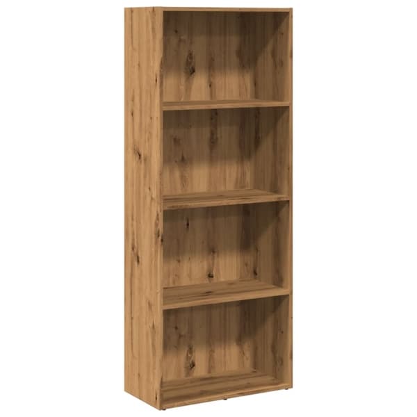 vidaXL bogreol 60x30x152 cm konstrueret træ kunsteg