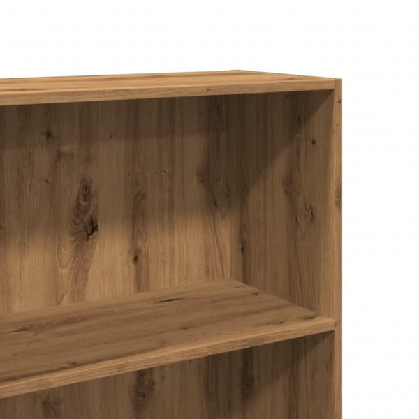 vidaXL bogreol 60x30x152 cm konstrueret træ kunsteg