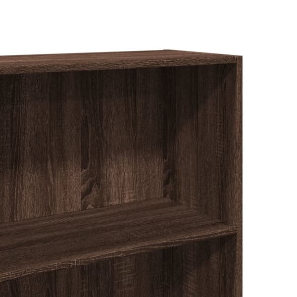 vidaXL bogreol 60x30x152 cm konstrueret træ brun egetræsfarve