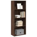 Miniatyrbillede 2 af 11: vidaXL bogreol 60x30x152 cm konstrueret træ brun egetræsfarve