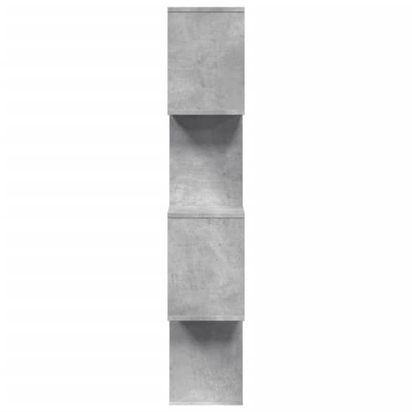 vidaXL Bokhylla/Rumsavdelare 4 hyllplan 70x24x129 cm konstruerat trä
