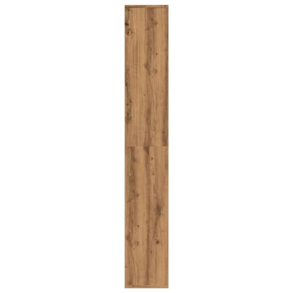 vidaXL bogreol/rumdeler 67x25x161,5 cm konstrueret træ kunsteg