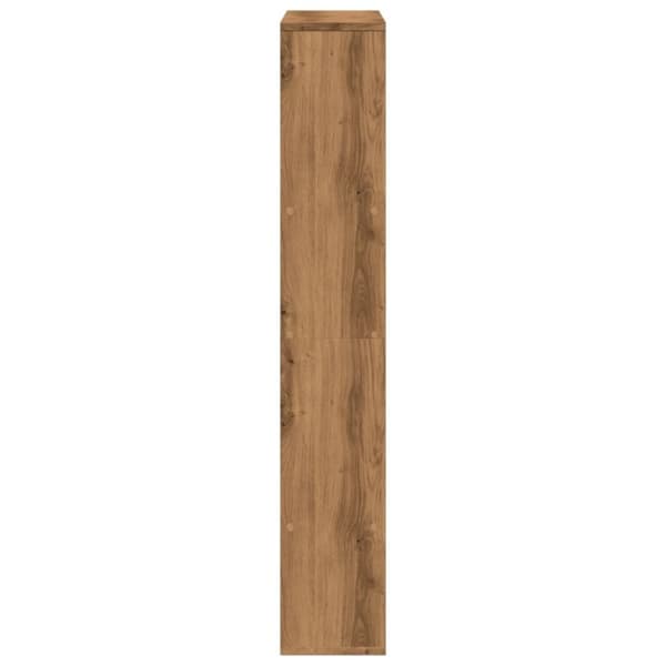 vidaXL Kirjahylly artesaani tammi 72x20x120 cm tekninen puu