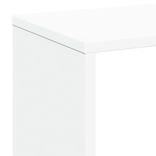 vidaXL bogreol/rumdeler 67x25x161,5 cm konstrueret træ hvid