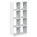 Miniatyrbilde 8 av 11: vidaXL Romdeler bokhylle hvit 69,5x29x137,5 cm konstruert tre