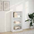 Miniatyrbillede 4 af 11: vidaXL bogreol 60x24x109 cm konstrueret træ hvid