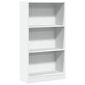 Miniatyrbillede 1 af 11: vidaXL bogreol 60x24x109 cm konstrueret træ hvid