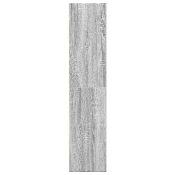 vidaXL bogreol 60x24x109 cm konstrueret træ grå sonoma-eg