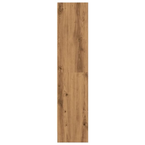 vidaXL bogreol 60x24x109 cm konstrueret træ egetræsfarvet