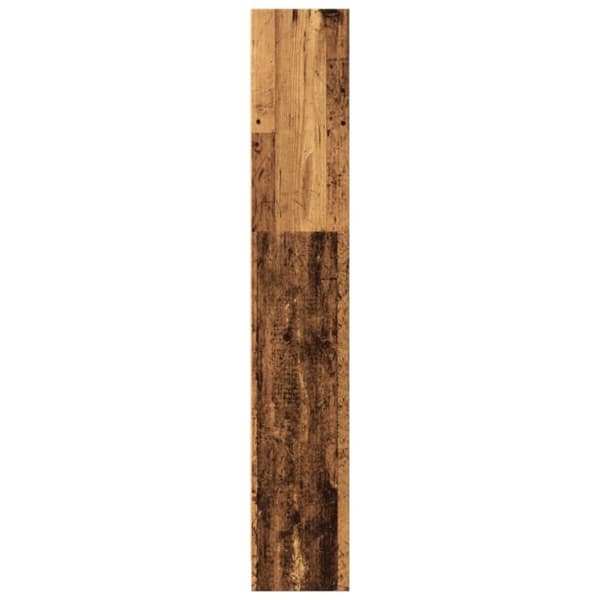 vidaXL Kirjahylly vanha puu 40x24x143 cm tekninen puu