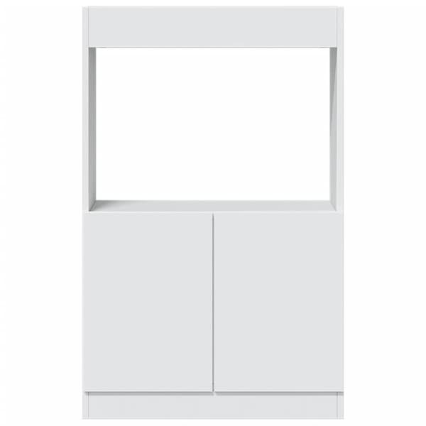 vidaXL Highboard hvit 63x33x100 cm konstruert tre