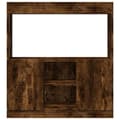 Miniatyrbilde 6 av 11: vidaXL Highboard røkt eik 92x33x100 cm konstruert tre