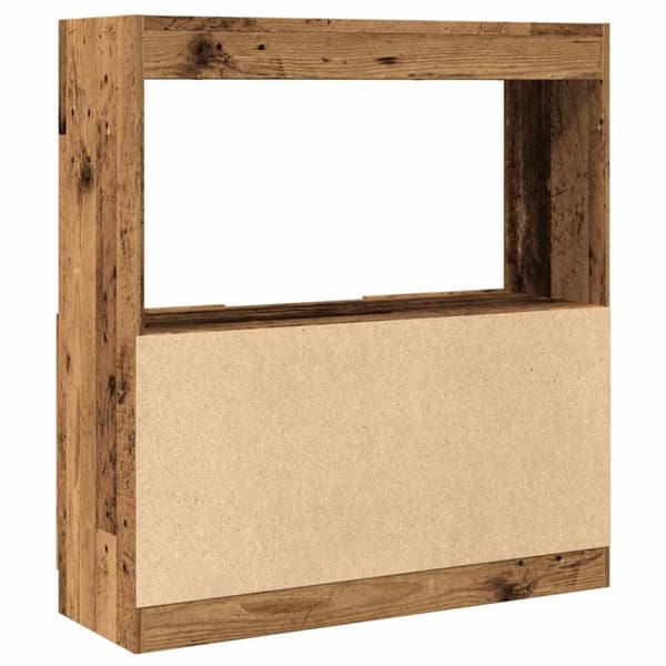 vidaXL Highboard gammelt tre 92x33x100 cm konstruert tre
