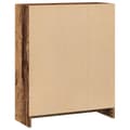 Miniatyrbilde 7 av 11: vidaXL Bokhylle gammelt tre 60x24x76 cm konstruert tre
