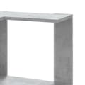 Miniatyrbilde 8 av 11: vidaXL Bokhylle hjørne 5 etasjer betonggrå 50x50x179cm konstruert tre