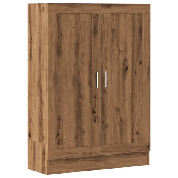 vidaXL Bokhylle artisan eik 82,5x30,5x115 cm konstruert tre