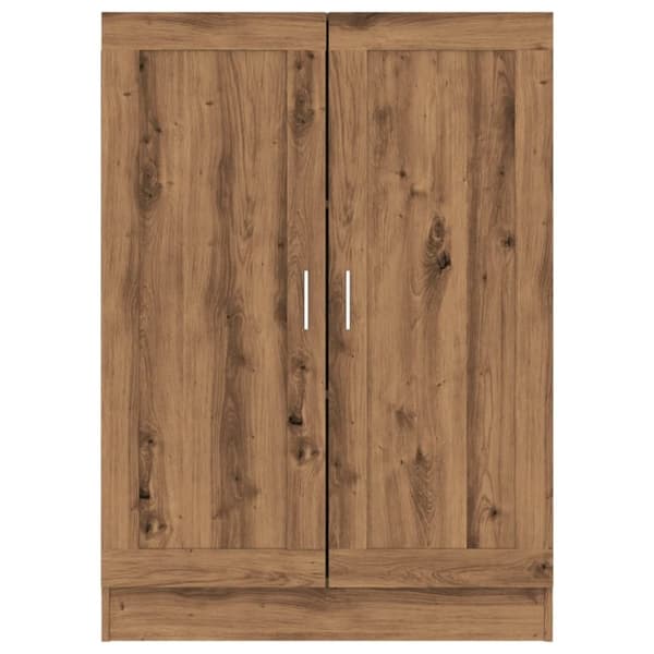 vidaXL bogskab 82,5x30,5x115 cm konstrueret træ kunsteg