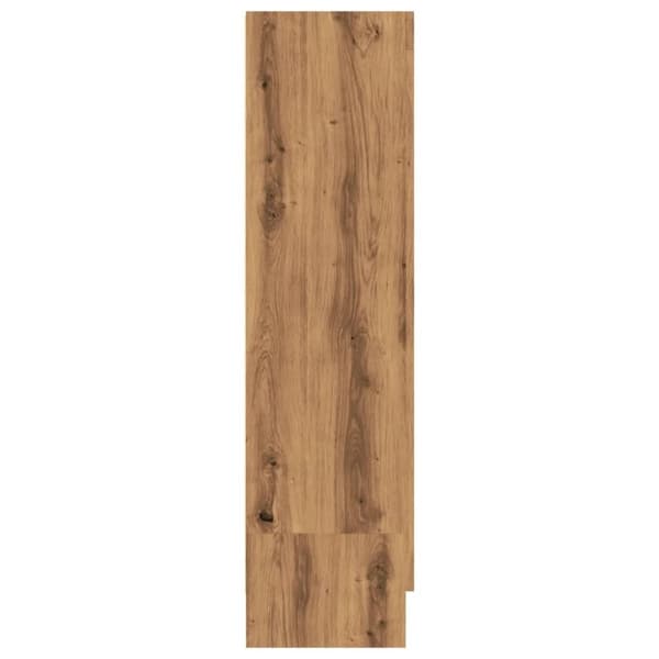 vidaXL bogskab 82,5x30,5x115 cm konstrueret træ kunsteg