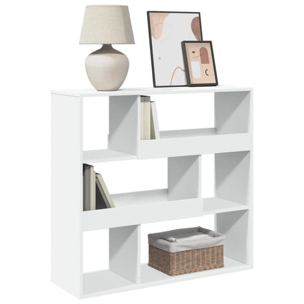 vidaXL bogreol/rumdeler 100x33x94,5 cm hvid